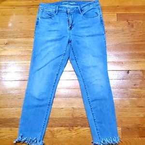 Mid Waisted Rockstar Super stretch skinny